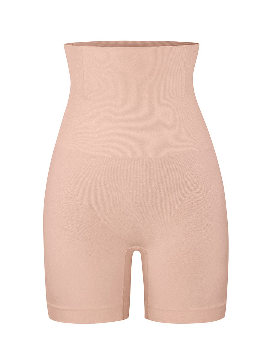 Wholesale Four Steel Bones Double-layer Tummy Control Mid-Thigh Short