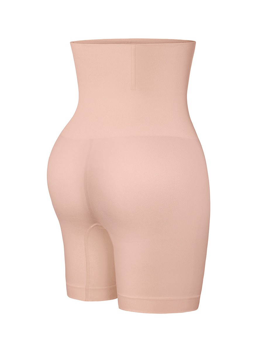 Wholesale Four Steel Bones Double-layer Tummy Control Mid-Thigh Short