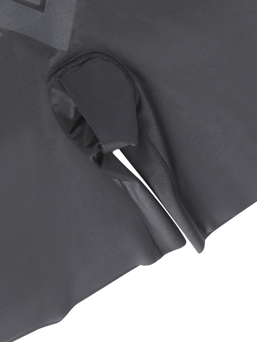 Liquid Spandex Open-Bust Mid-Thigh Shaping Boyshort Shapewear