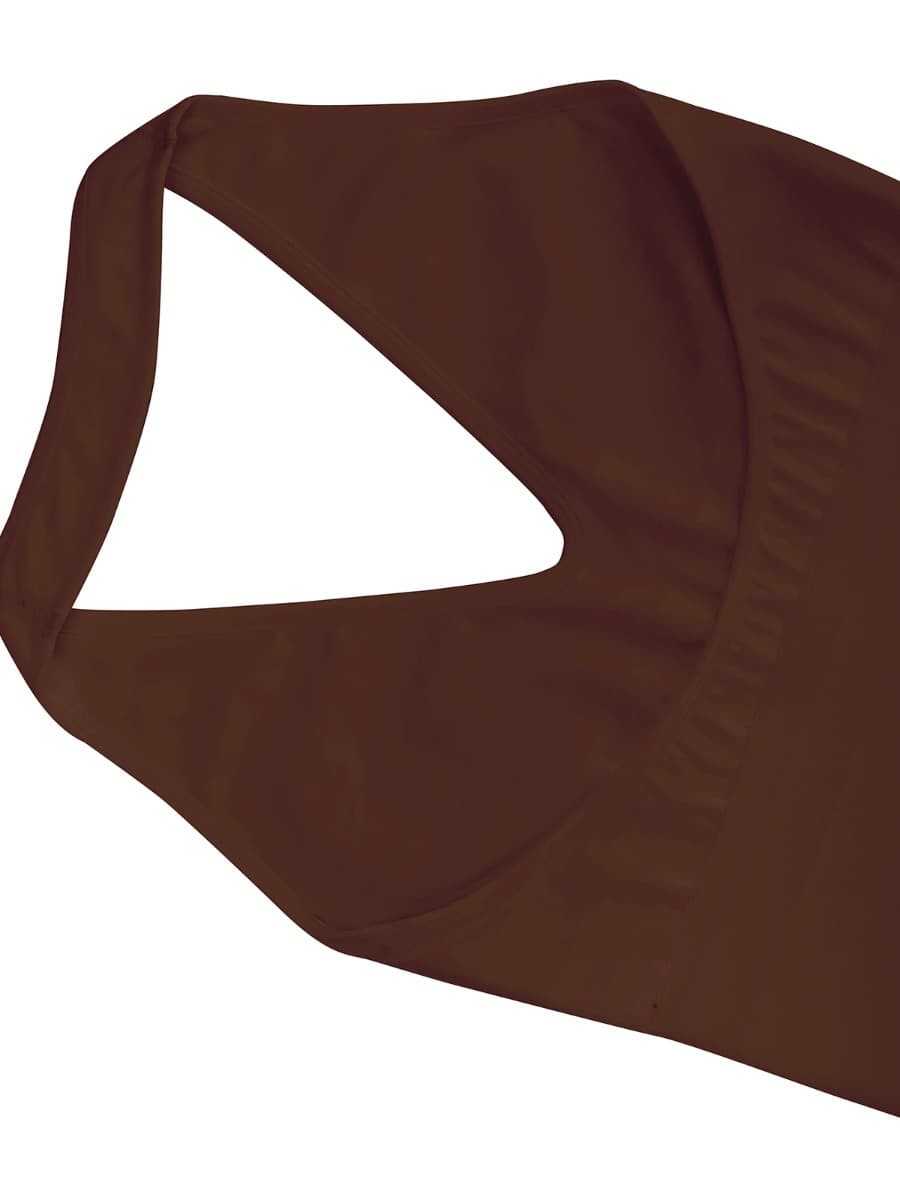 Hanging Neck Seamless Bodysuit Shapewear
