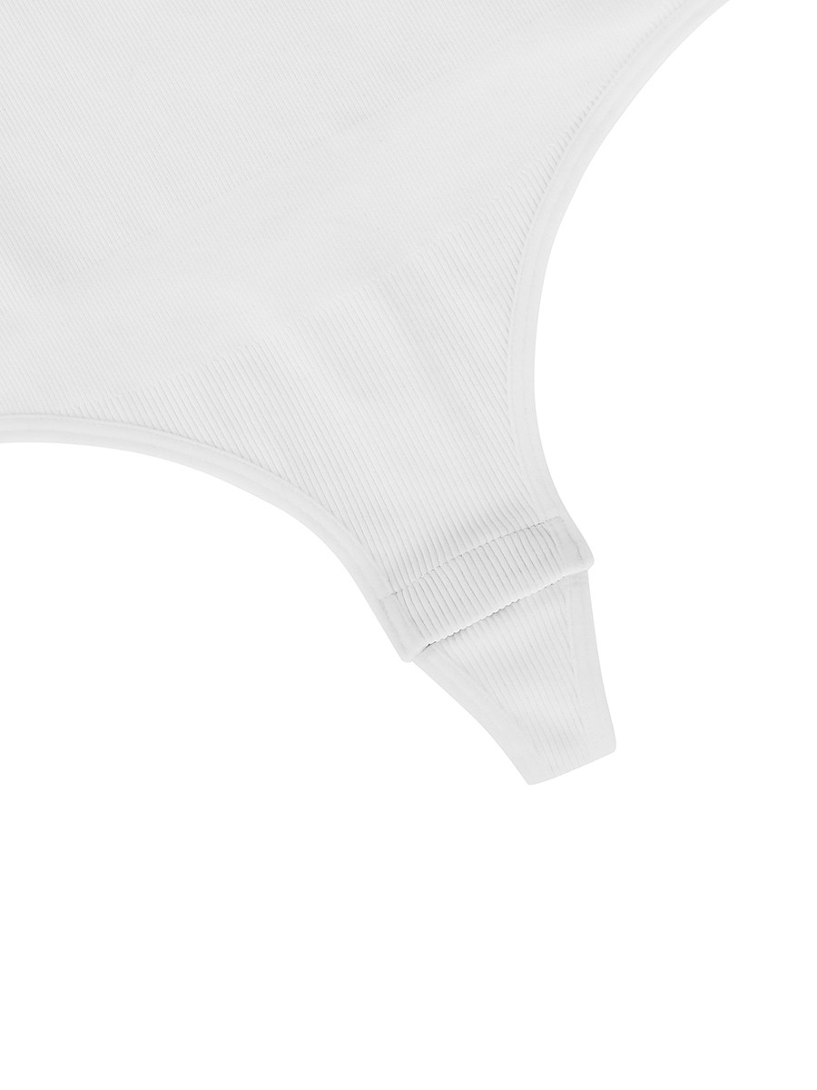One-Shoulder Seamless Waist Sculpting Tummy Control Body Bodysuit