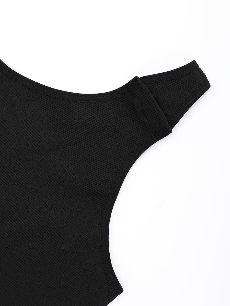 Wholesale Seamless One-Shoulder Waist Sculpting Tummy Control Body Bodysuit