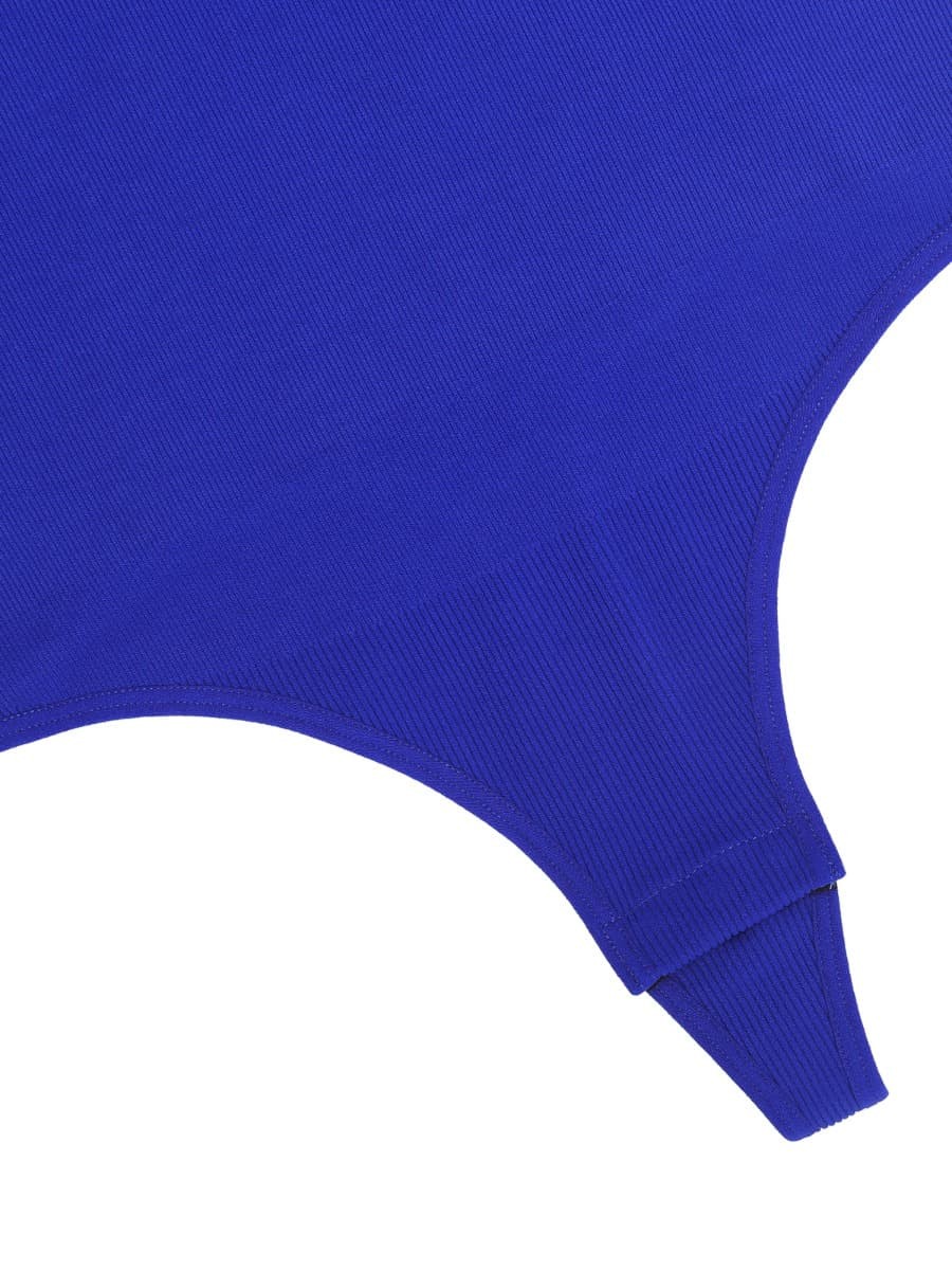 New Seamless Crossover Halter Thong Bodysuit