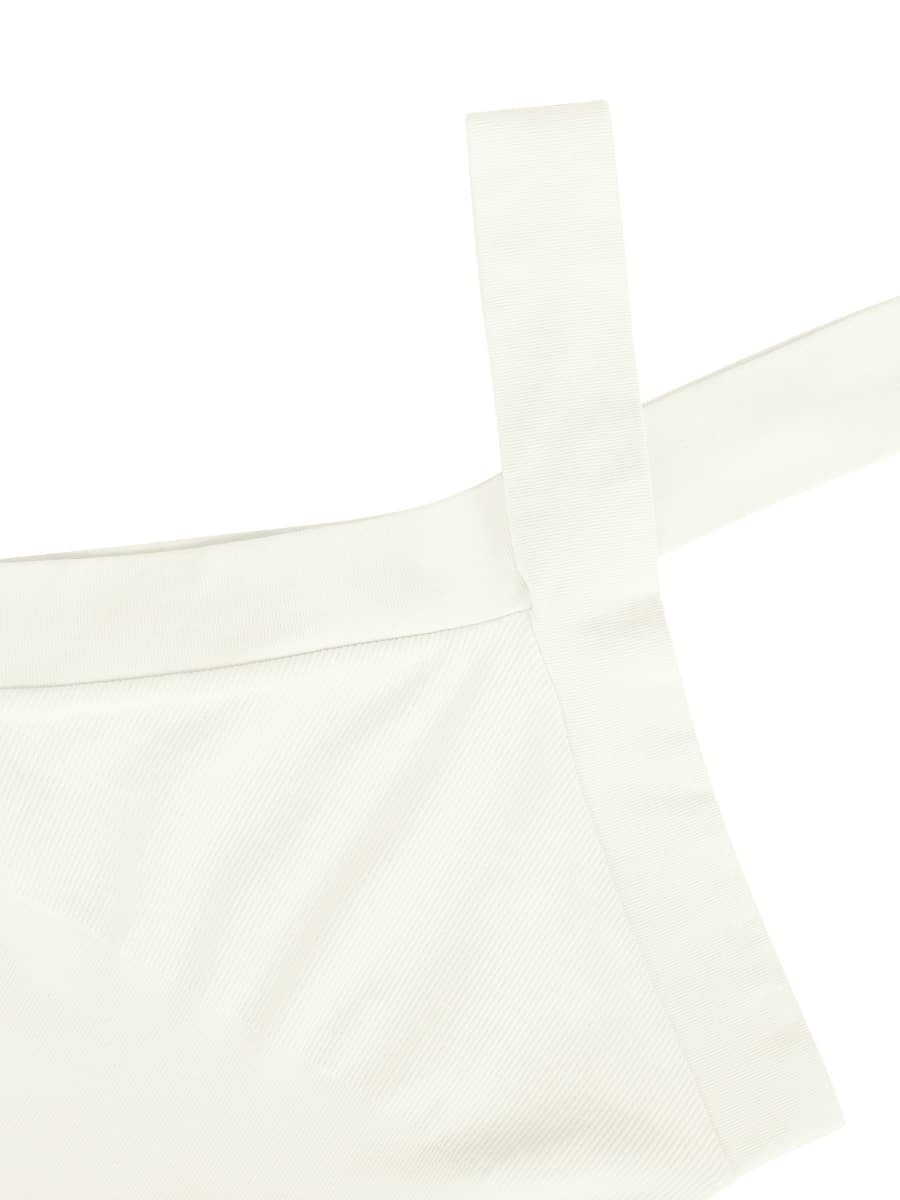 Wholesale Crossover Halter Seamless Thong Bodysuit