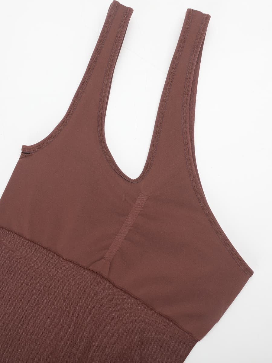 Fashion Seamless One-shoulder Cut Out Waist Shapewear Bodysuit