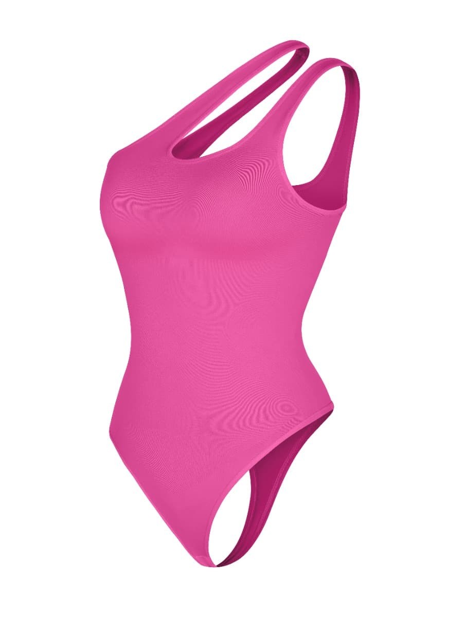 Seamless Waist and Abdomen Compression Shapewear Bodysuit