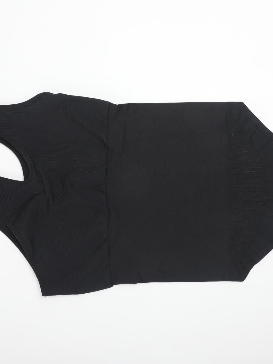 Fashion One-shoulder Cut Out Waist Compression Shapewear Bodysuit for Women
