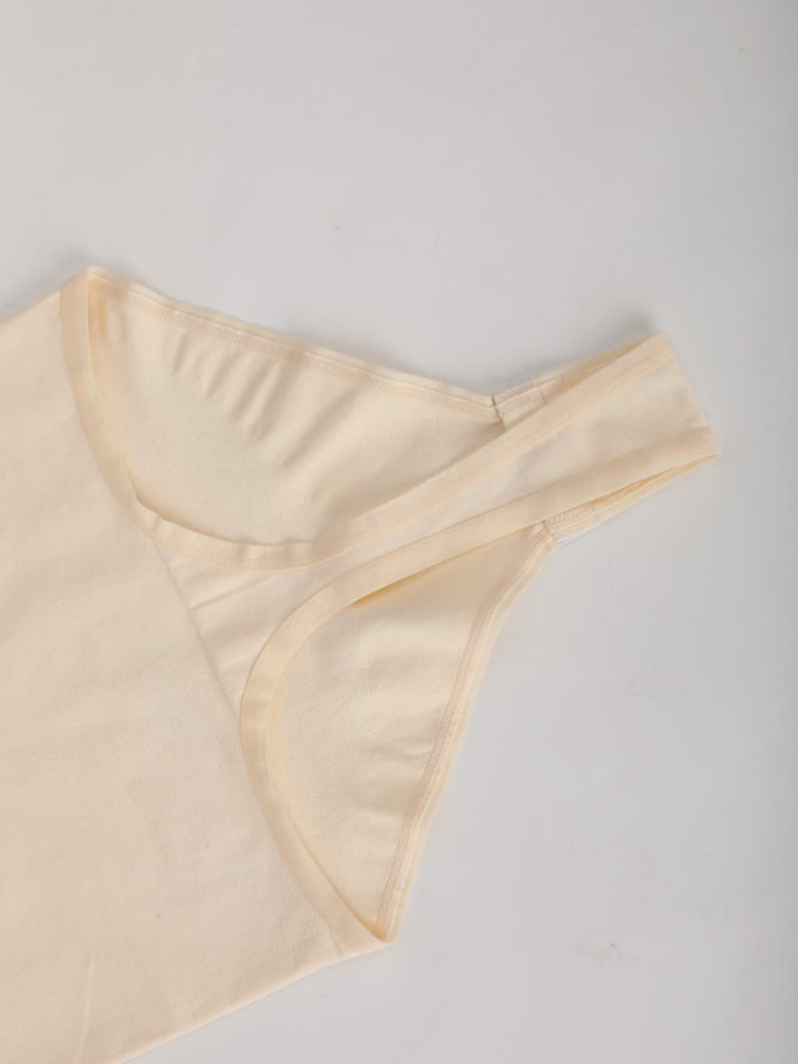 Wholesale One-shoulder Cut Out Seamless Shapewear Bodysuit