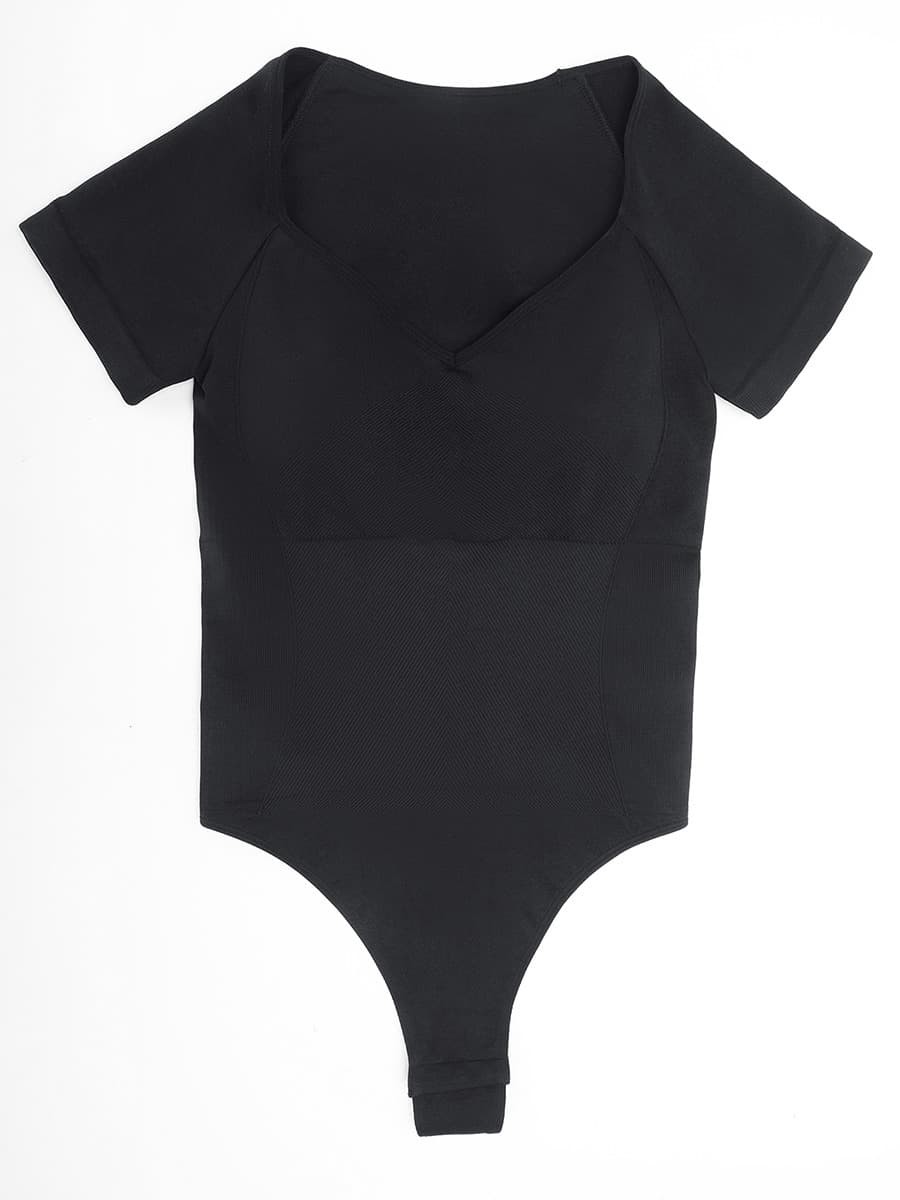 🌿Eco-friendly High Elastic Knit Seamless Shapewear Bodysuit