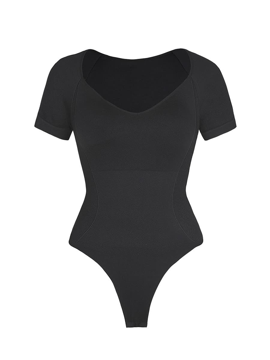 🌿Eco-friendly High Elastic Knit Seamless Shapewear Bodysuit