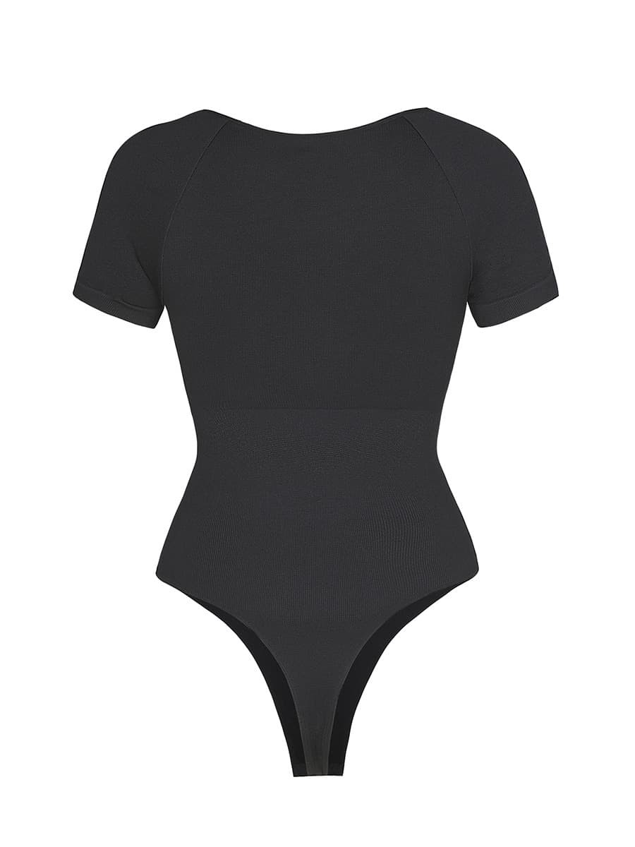 🌿Eco-friendly High Elastic Knit Seamless Shapewear Bodysuit