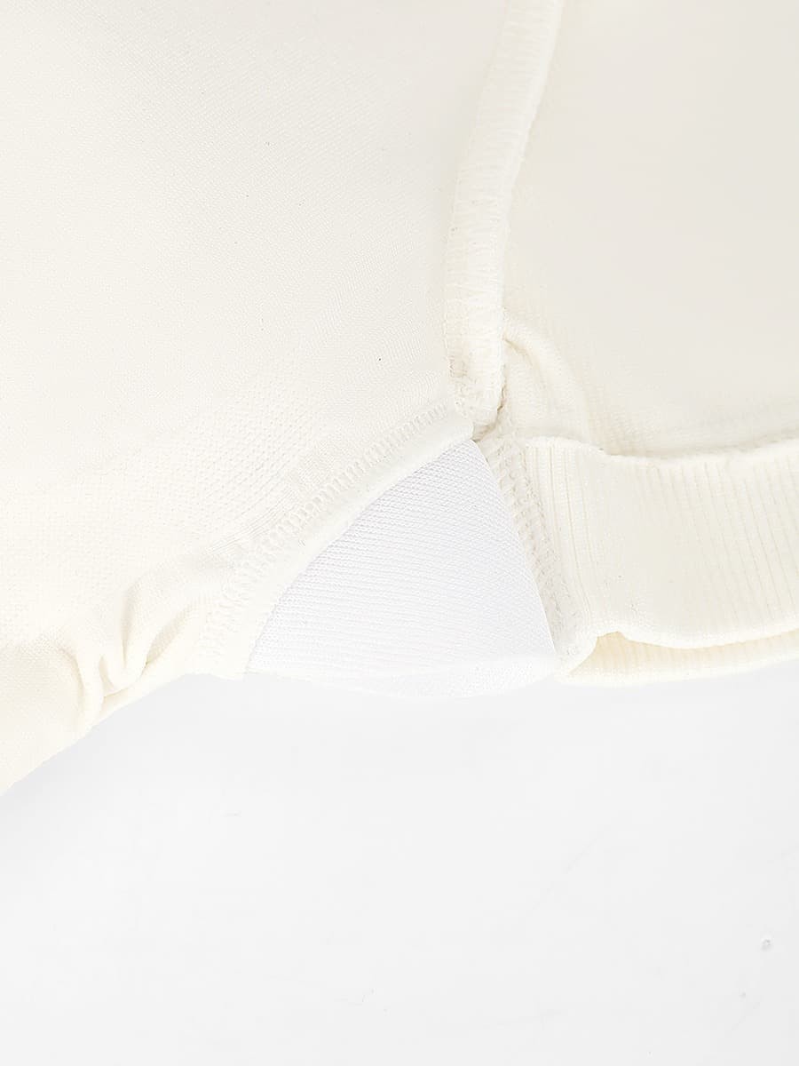 Eco-friendly Square Collar High Elastic Knit Seamless Shapewear Bodysuit