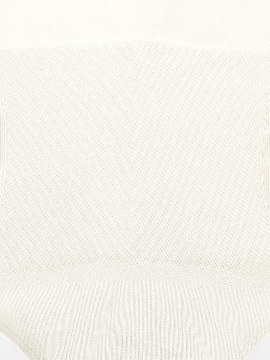 Eco-friendly Square Collar High Elastic Knit Seamless Shapewear Bodysuit