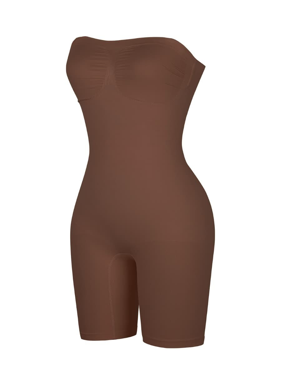 Seamless Sculpt Strapless Shortie Butt Lift Body Shaper