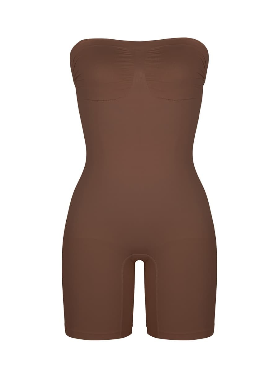 Seamless Sculpt Strapless Shortie Butt Lift Body Shaper