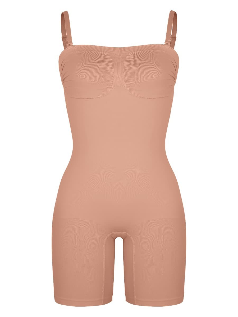 Seamless Strapless Sculpt Shortie Butt Lift Body Shaper