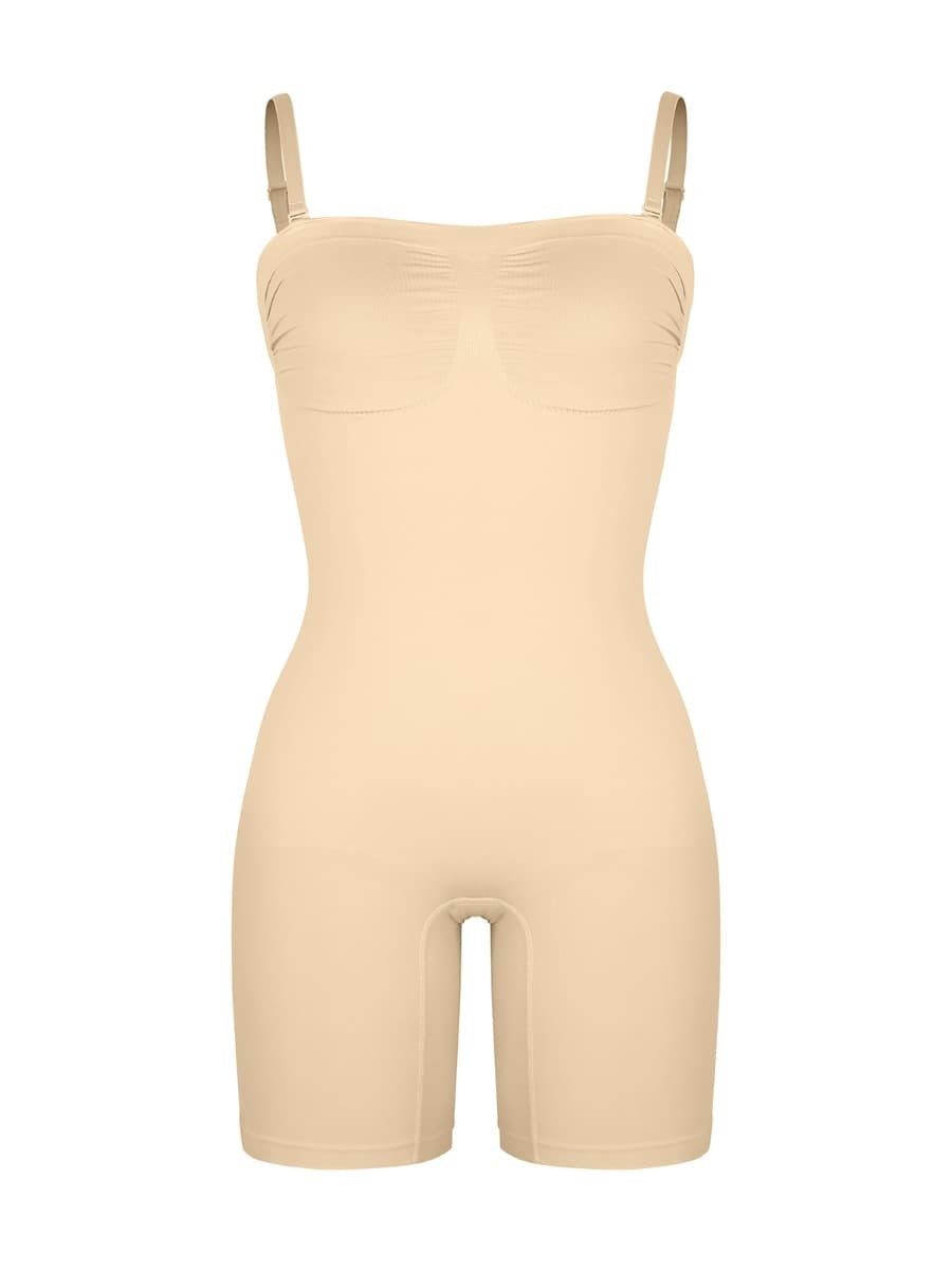 Strapless Seamless Sculpt Shortie Butt Lift Body Shaper