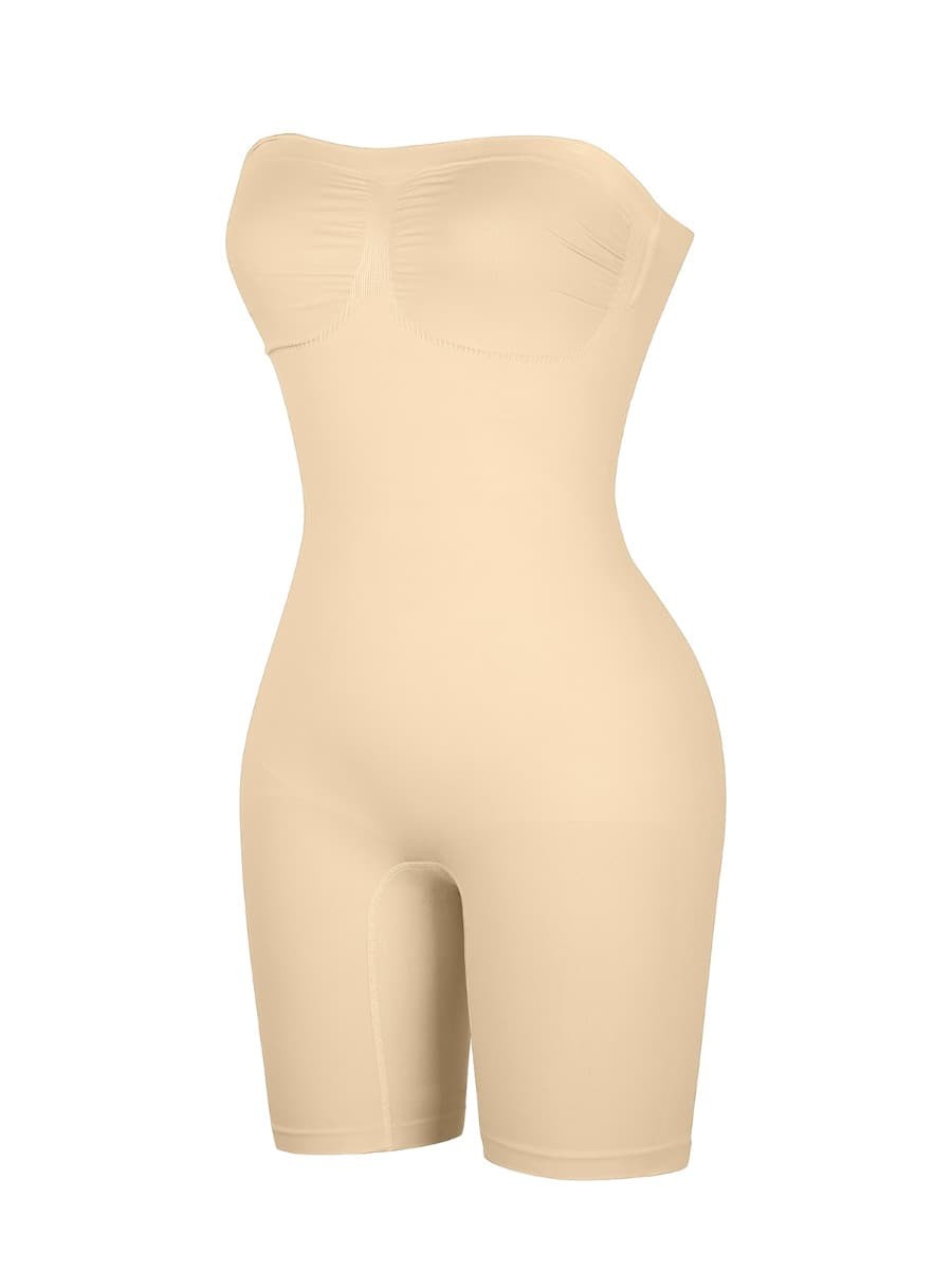 Strapless Seamless Sculpt Shortie Butt Lift Body Shaper