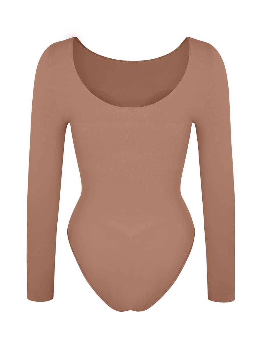 Seamless Waist Cinching Tummy Control Bust Support Shapewear Bodysuit
