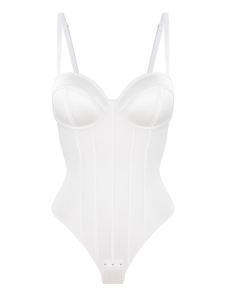 Cupped Strapless Bra-free Bodysuit Shapewear