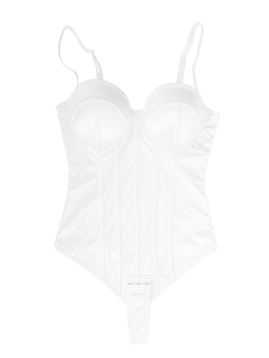 Cupped Strapless Bra-free Bodysuit Shapewear