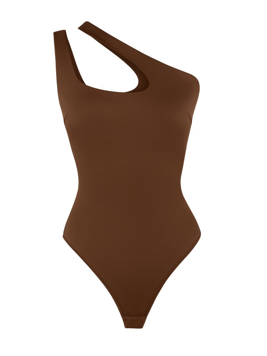 One-shoulder Shapewear Bodysuit