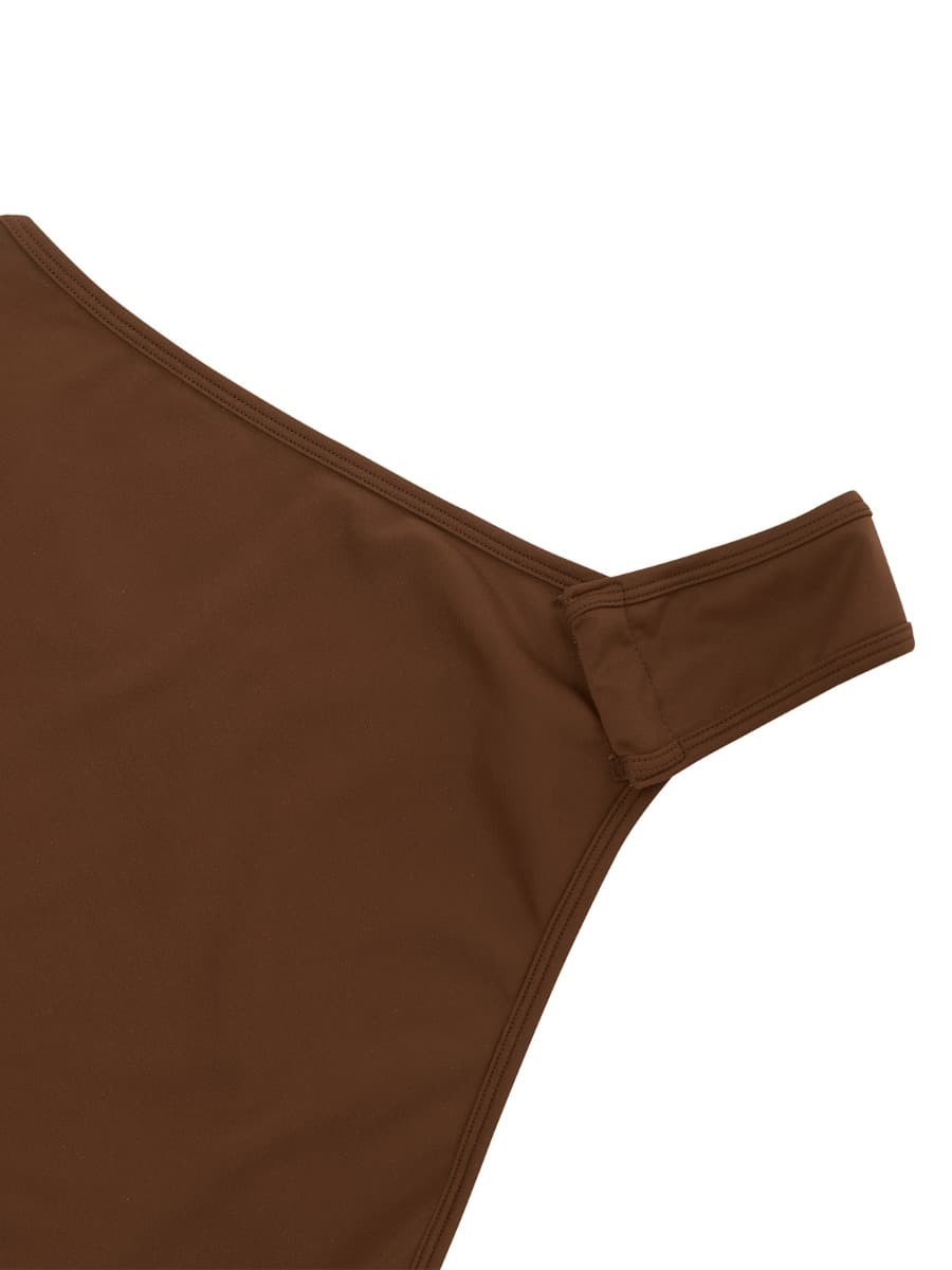 One-shoulder Shapewear Bodysuit