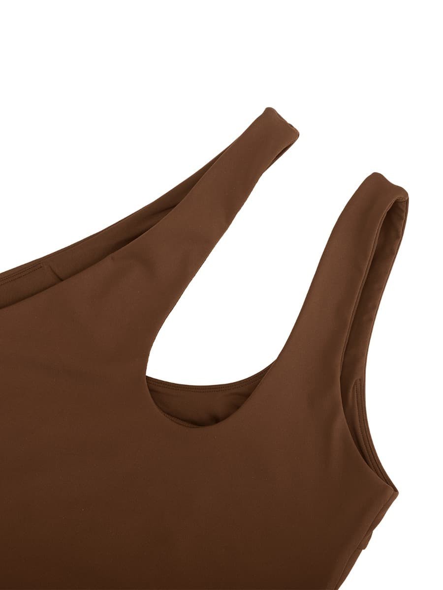 One-shoulder Shapewear Bodysuit
