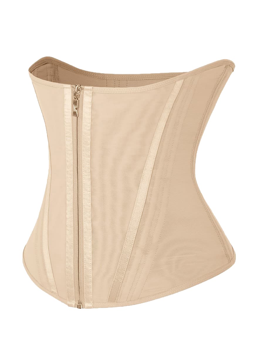Hourglass Figure Shaping Waist Trainer with 15 Built-in Steel Bone