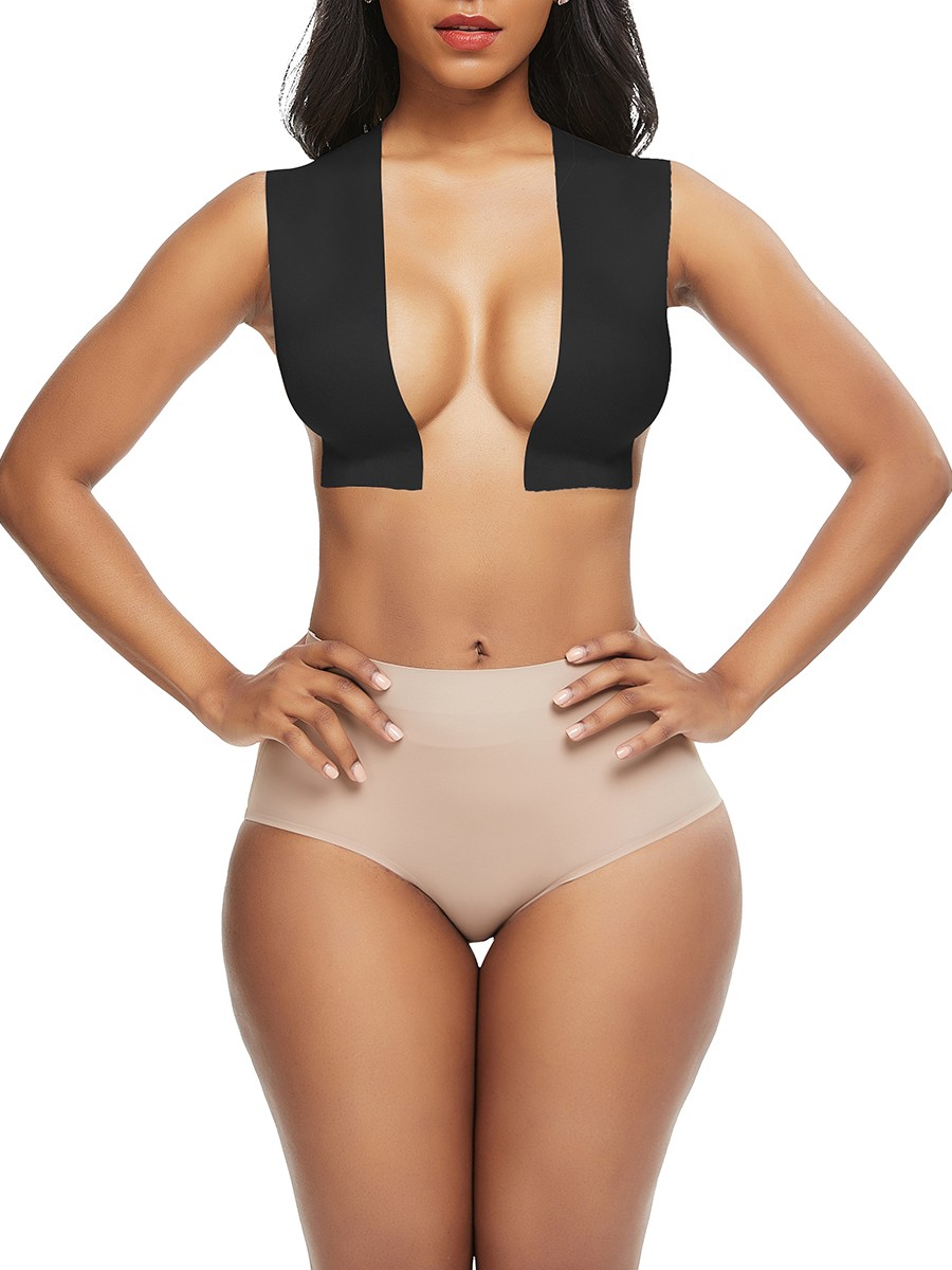 Strapless Uncut Adhesive DIY Boob Lift Tape Compression Silhouette