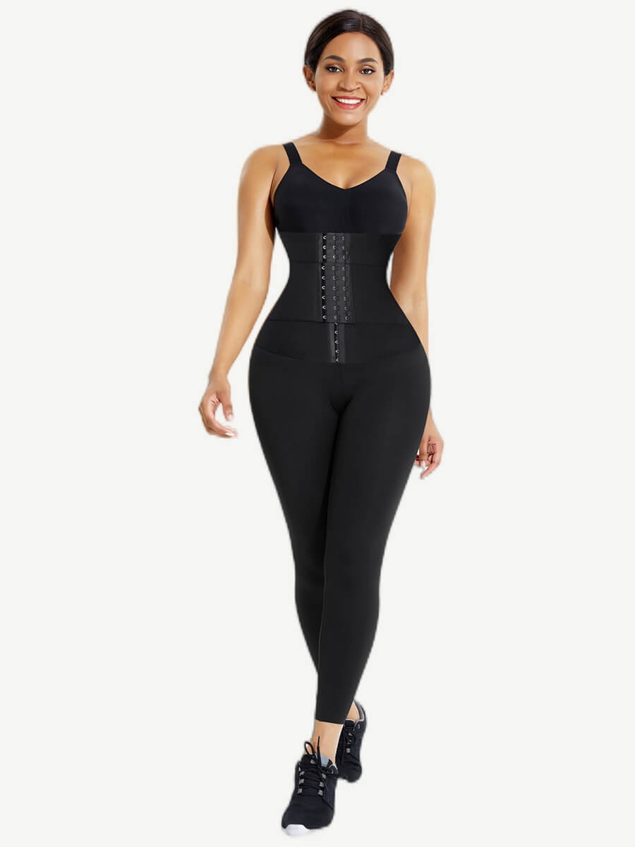 2 In 1 Waist Trainer Tummy Control Shaper And Yoga Pants