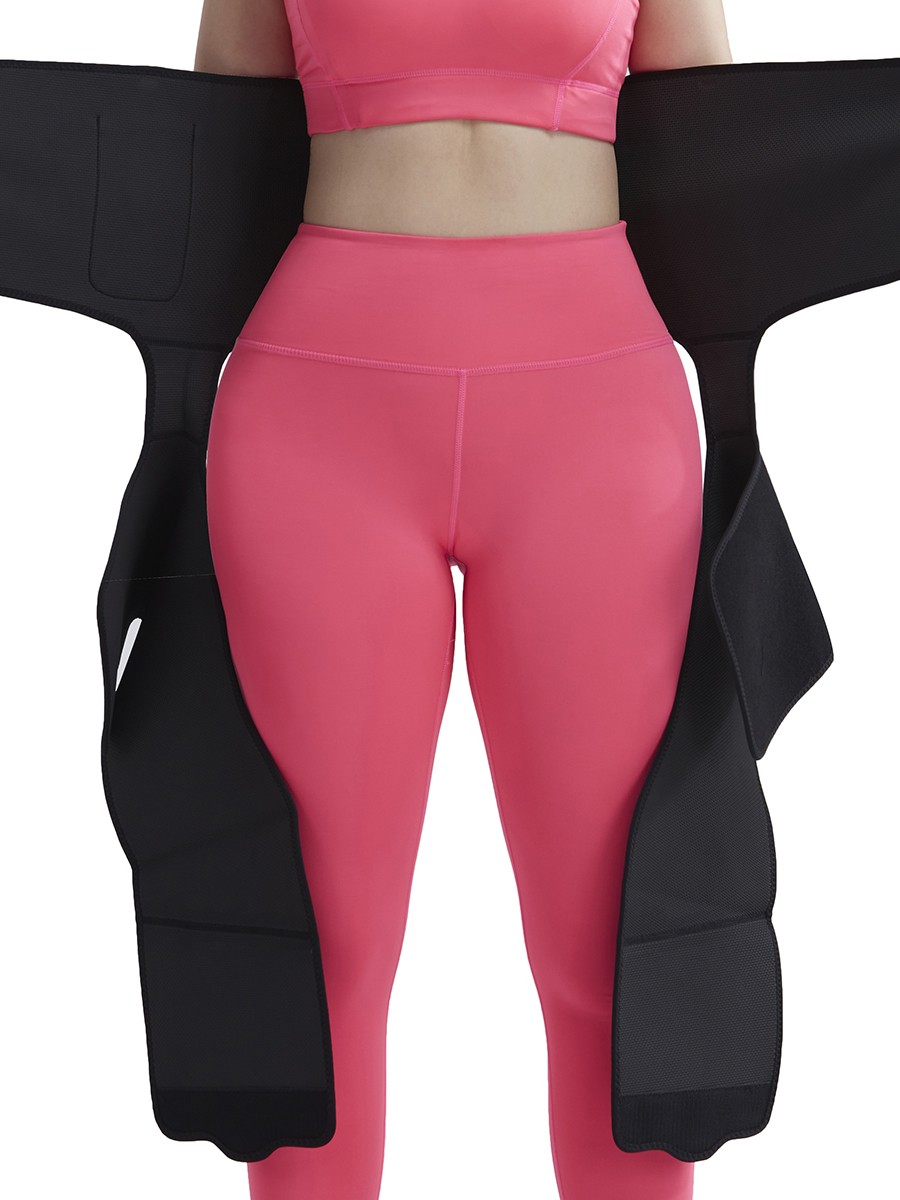 Charming Black Neoprene Thigh Shaper Adjustable Sticker Figure Slimmer