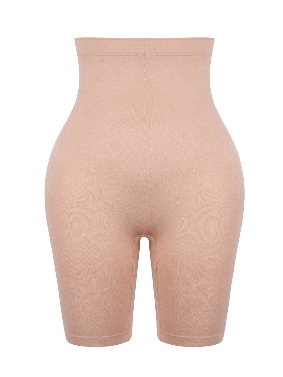 Nude Seamless Butt Lifter Shorts Anti-Slip Slimming Tummy