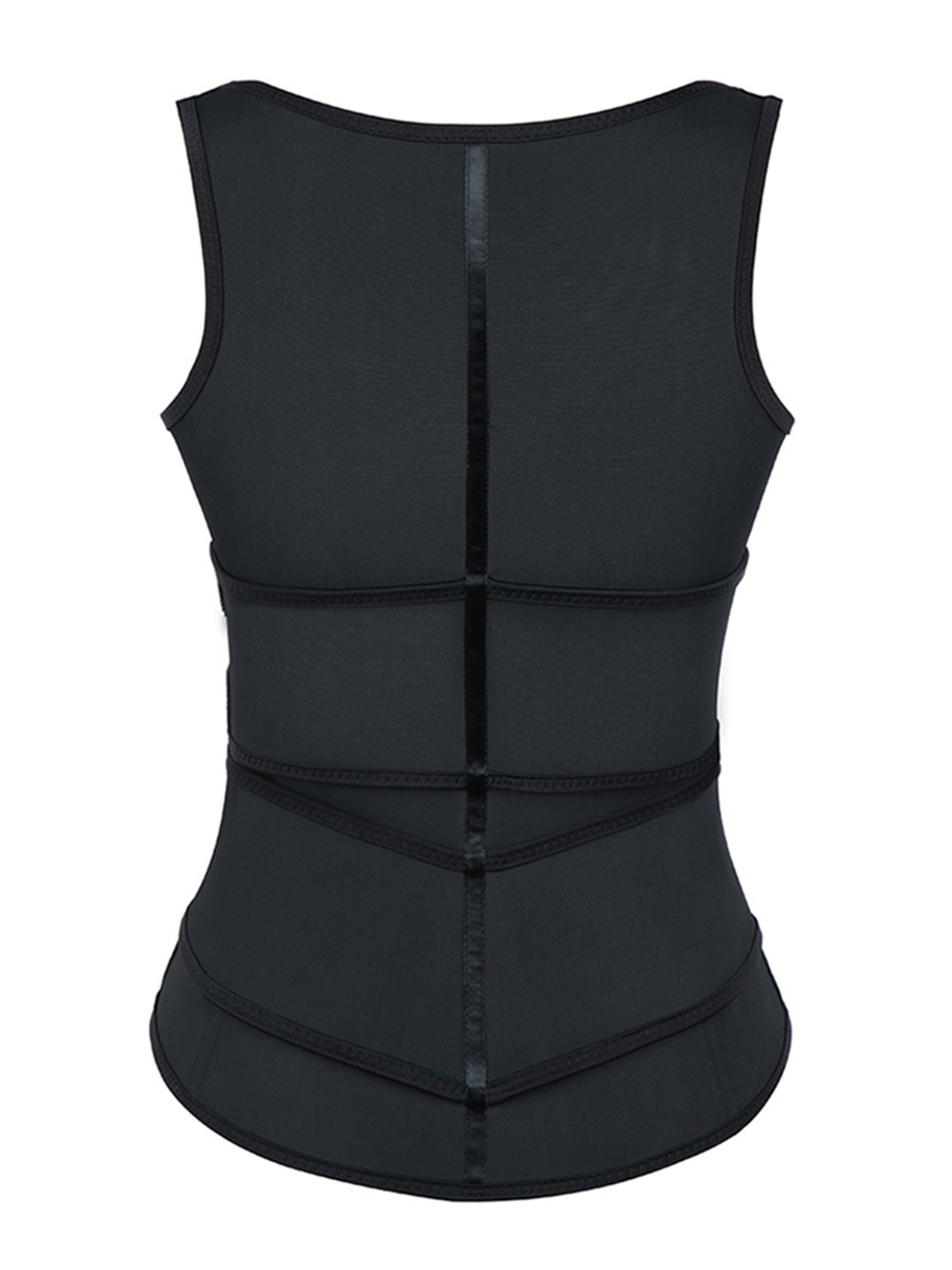 Black 9 Steel Bones Adjustable Strap Loss Weight Tank Shaper