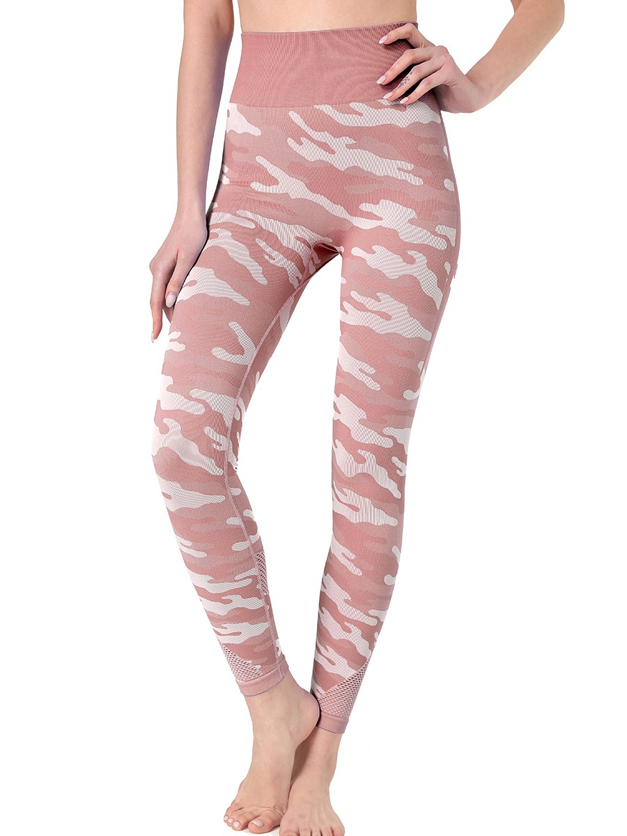 Modern Red Hollow Out Bra Full Length Leggings Good Elasticity