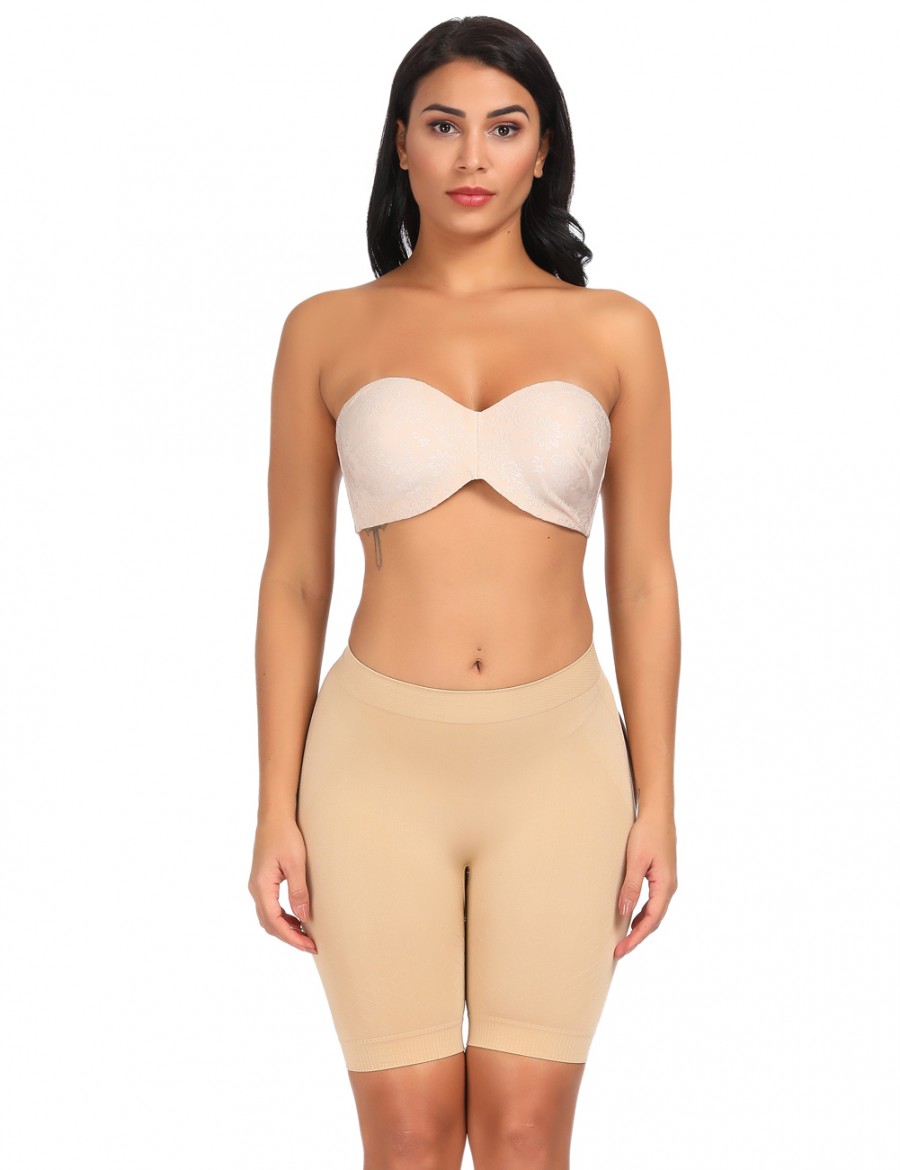 Compression Nude Open Bottom Butt Lift Panties Slimming Belly
