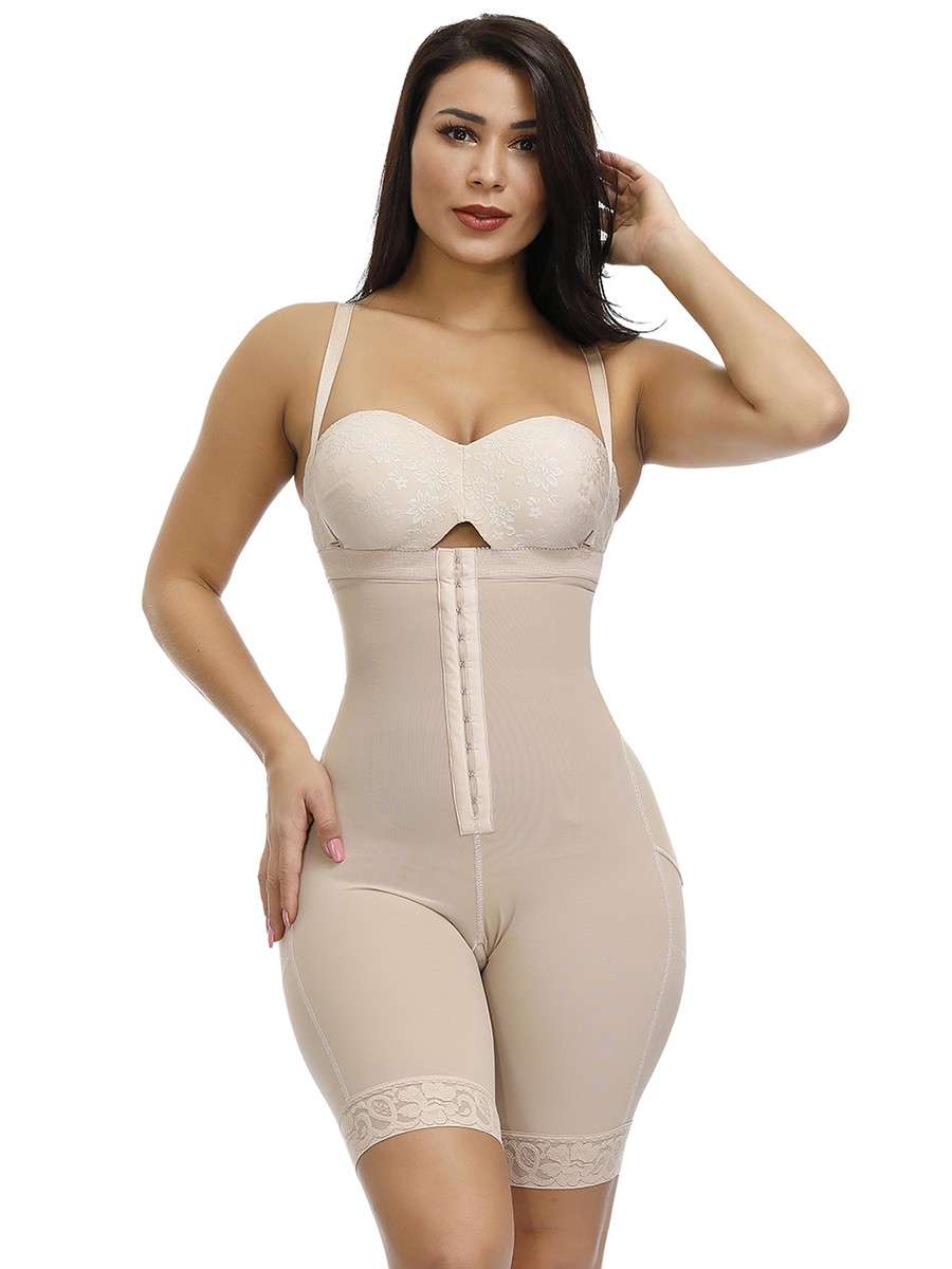 Skin Full Body Shaper Large Size Open Crotch Slimming Stomach