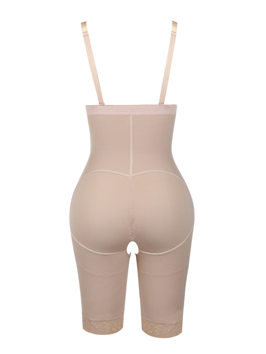 Skin Full Body Shaper Large Size Open Crotch Slimming Stomach