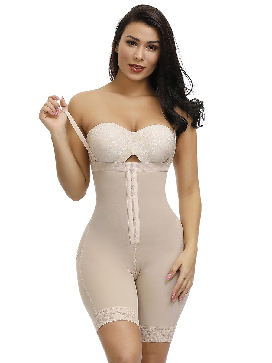 Skin Full Body Shaper Large Size Open Crotch Slimming Stomach