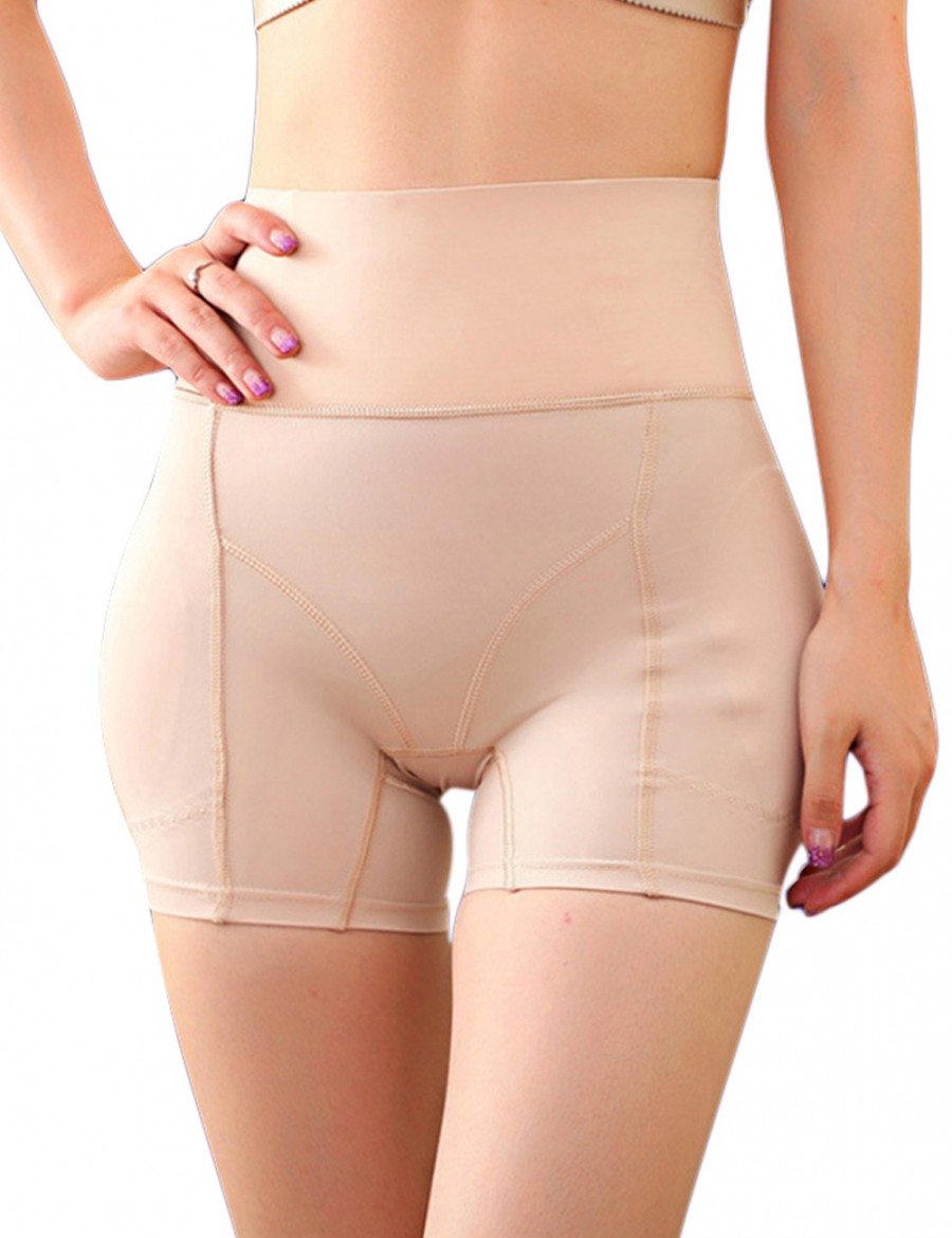 Wide Waistband Nude High Rise Buttock LifterPlus Fashion Comfort