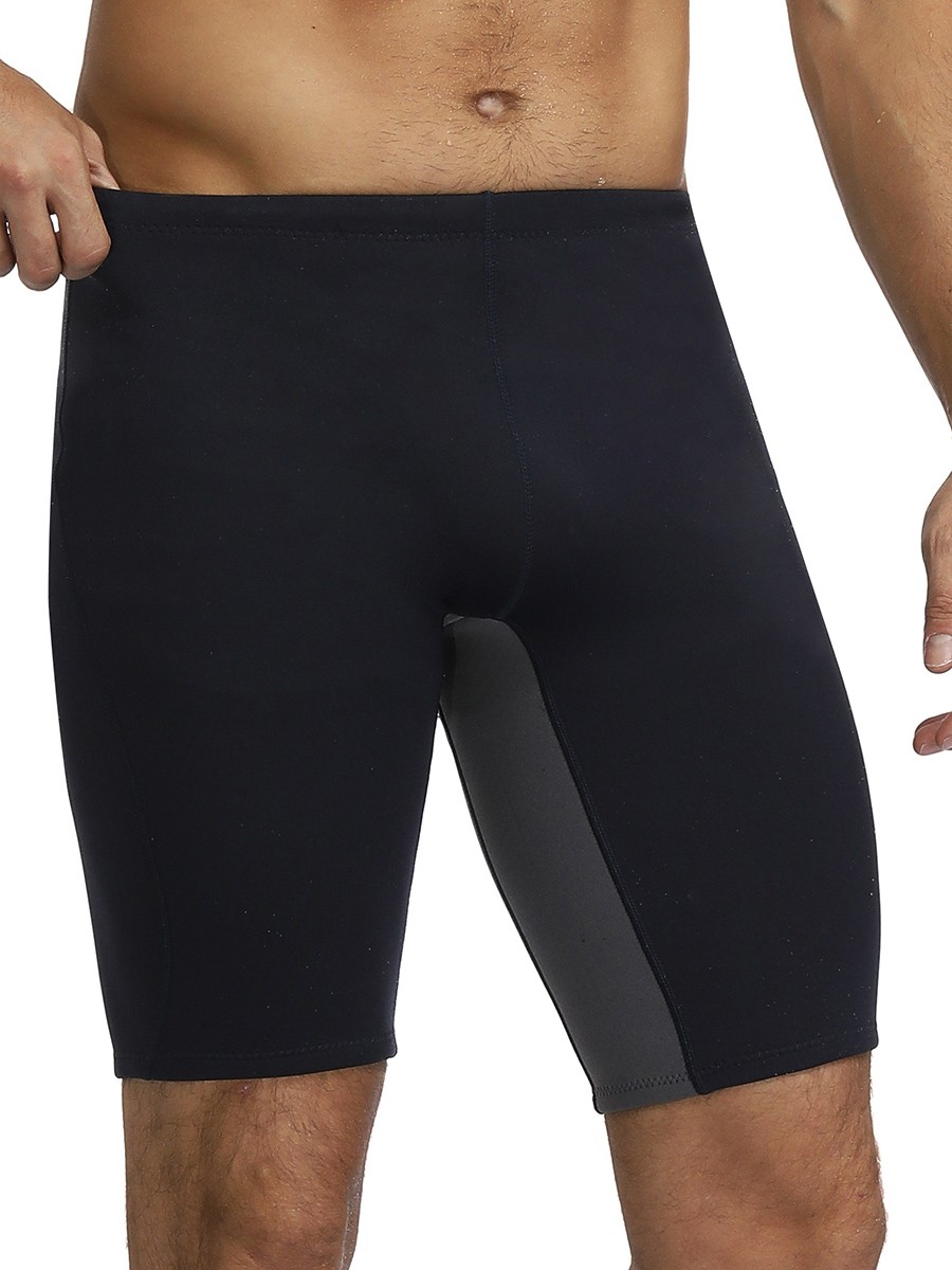 Highest Compression Black Neoprene Big Size Shapewear Pants High Rise
