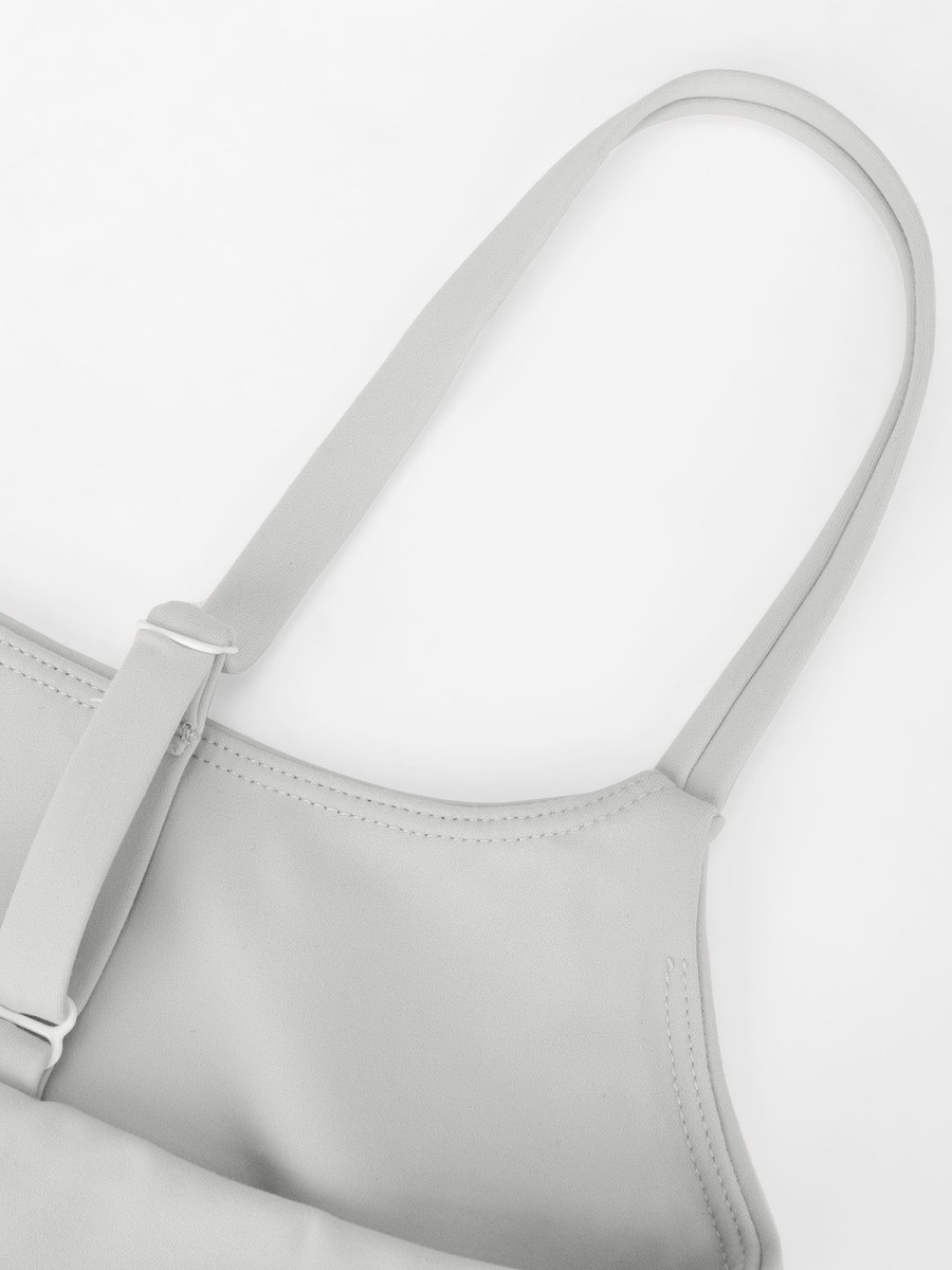 Wholesale Custom logo Sports Bra Gym Clothes U-Neck Spaghetti Strap Gym Bras