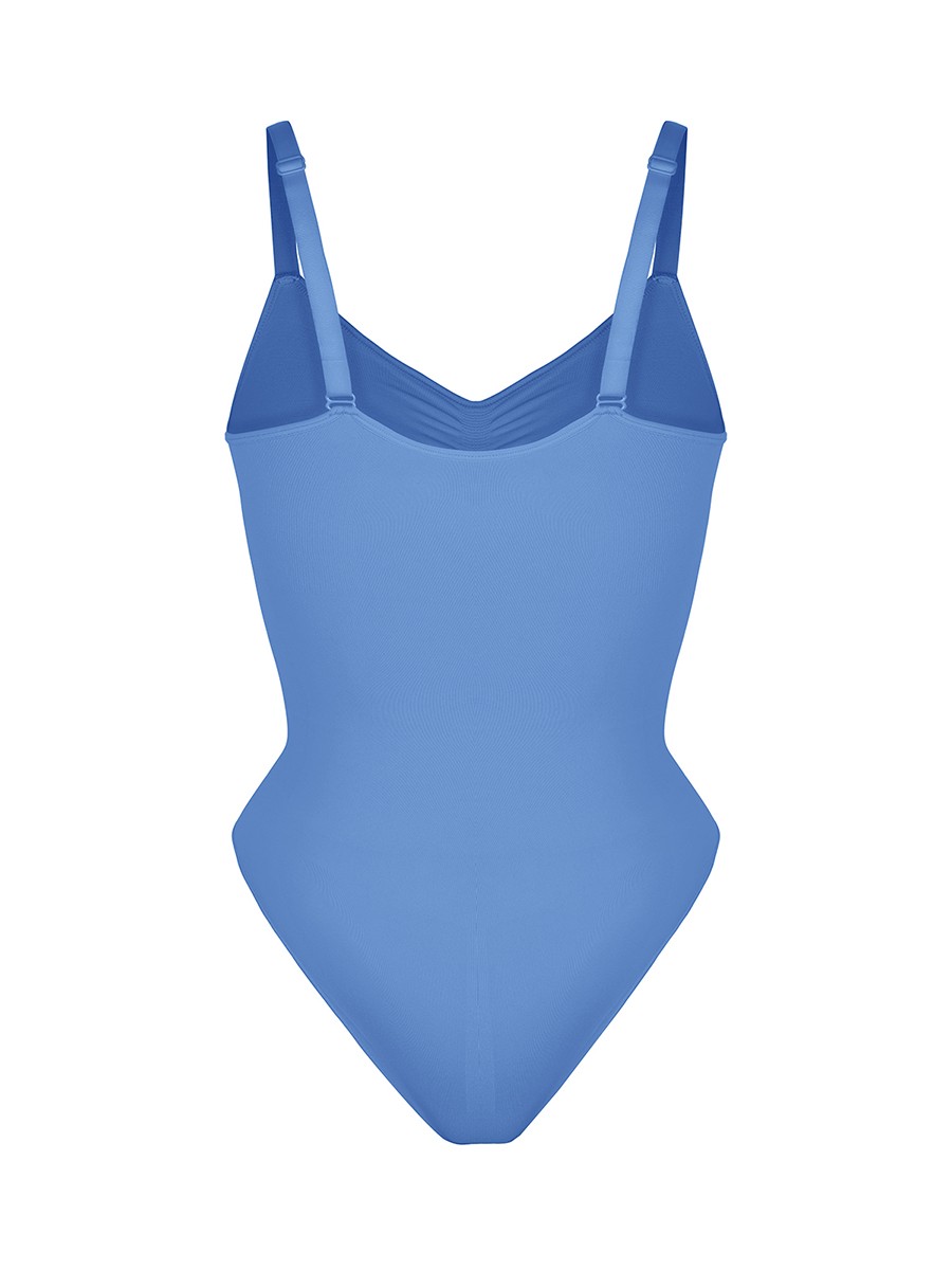 Seamless High-Elastic Fabric Chest Support Waist Control Shapewear Bodysuit