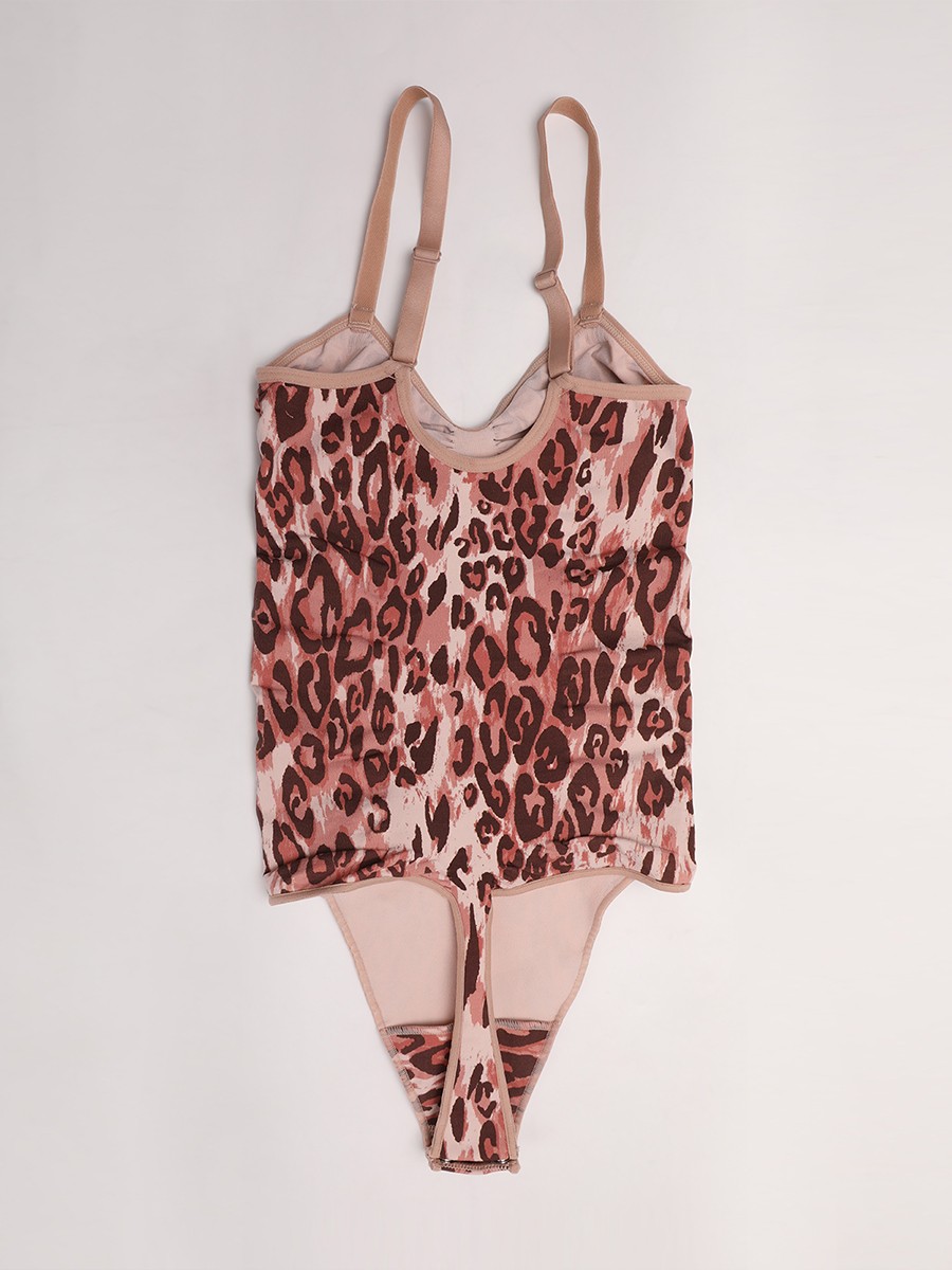 Seamless Ruched Bust Tummy Control All-Day Comfort Thong Shaping Bodysuit