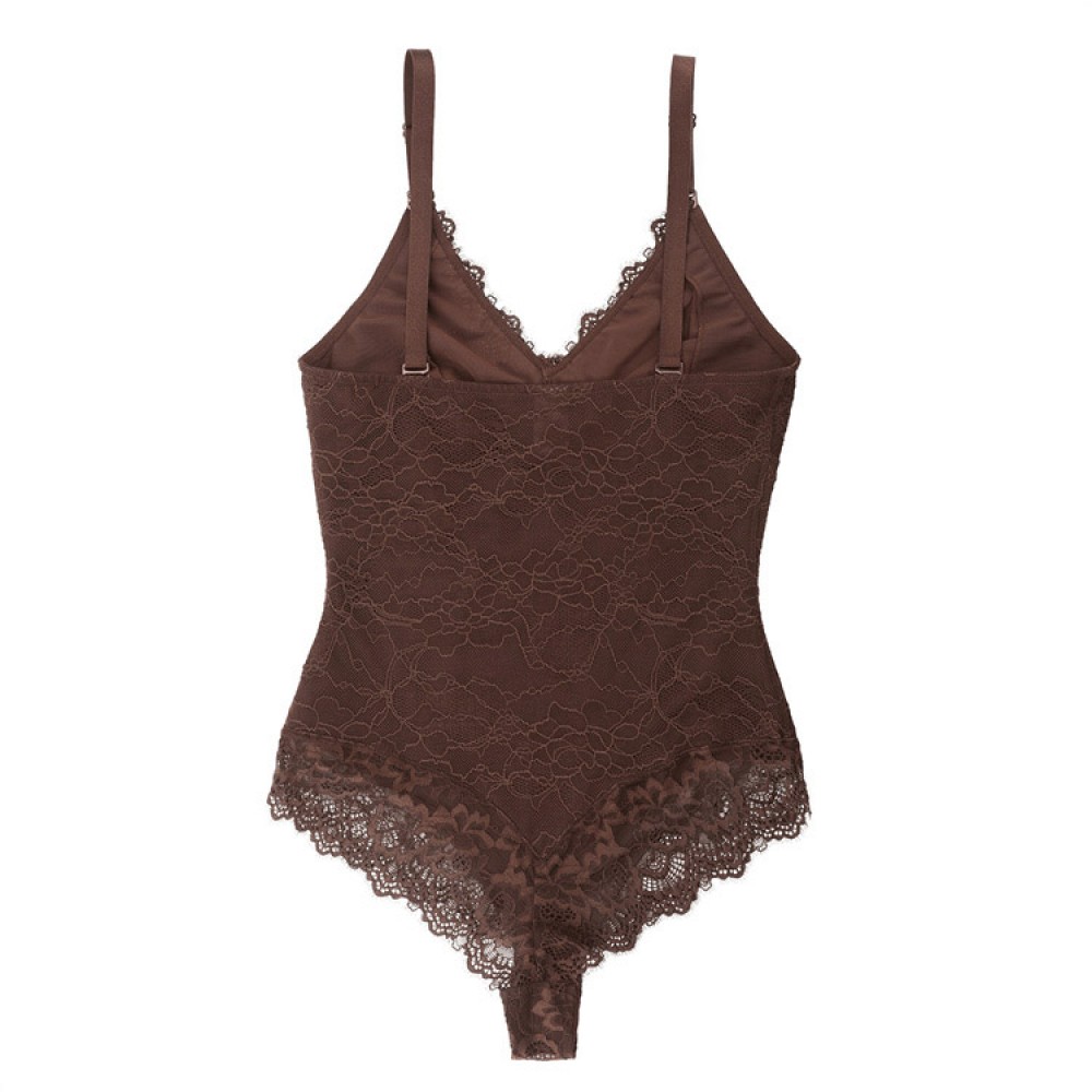 New Arrivals Summer One Pice Lace Jacquard Shapewear Thong