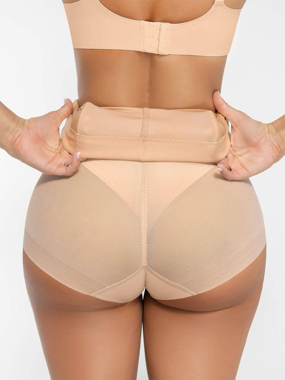 High-Waisted Sculpting Tummy Control Butt Lifting Shaping Brief