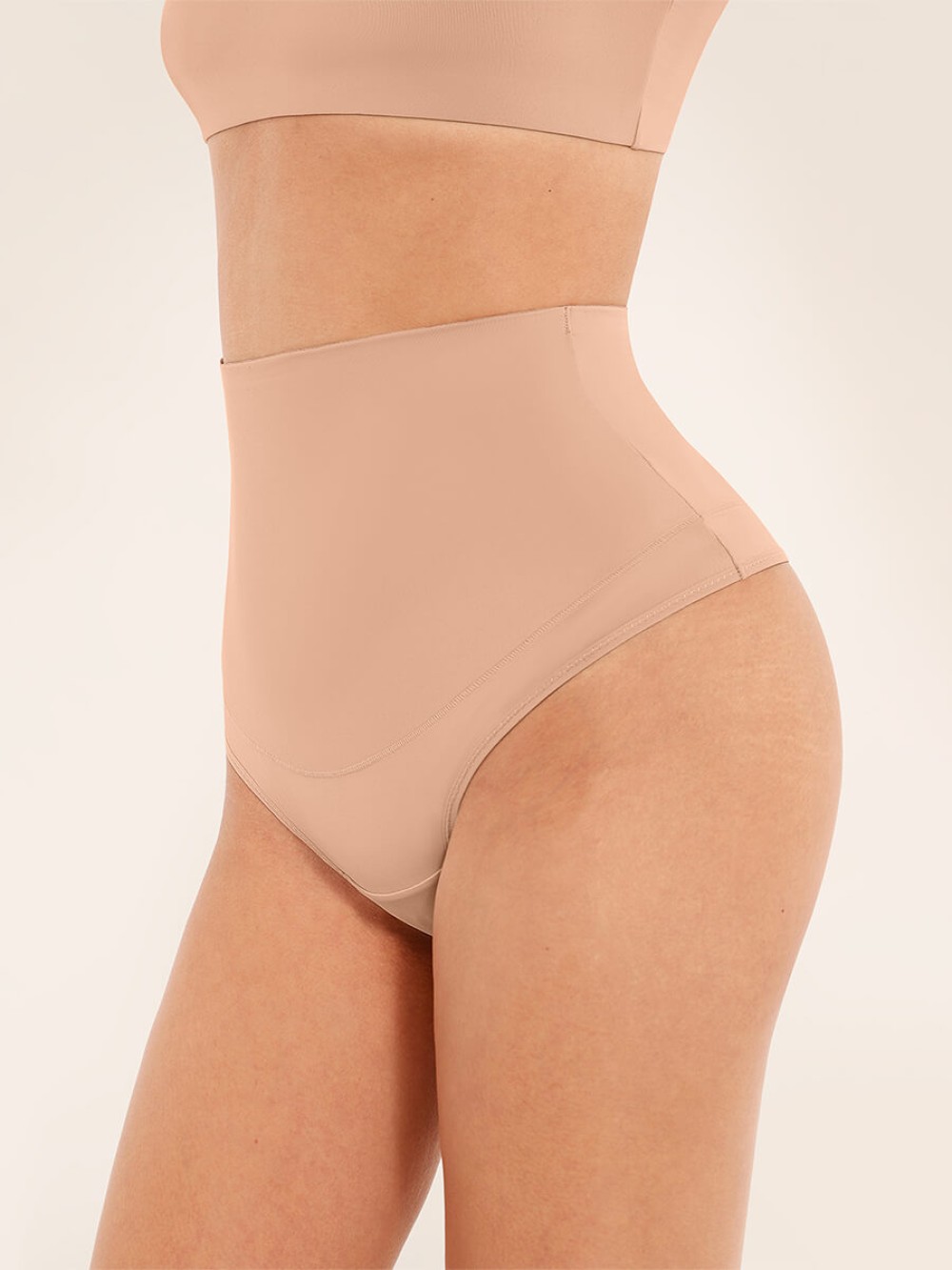 Seamless Tummy Control Thong Shapewear Panties