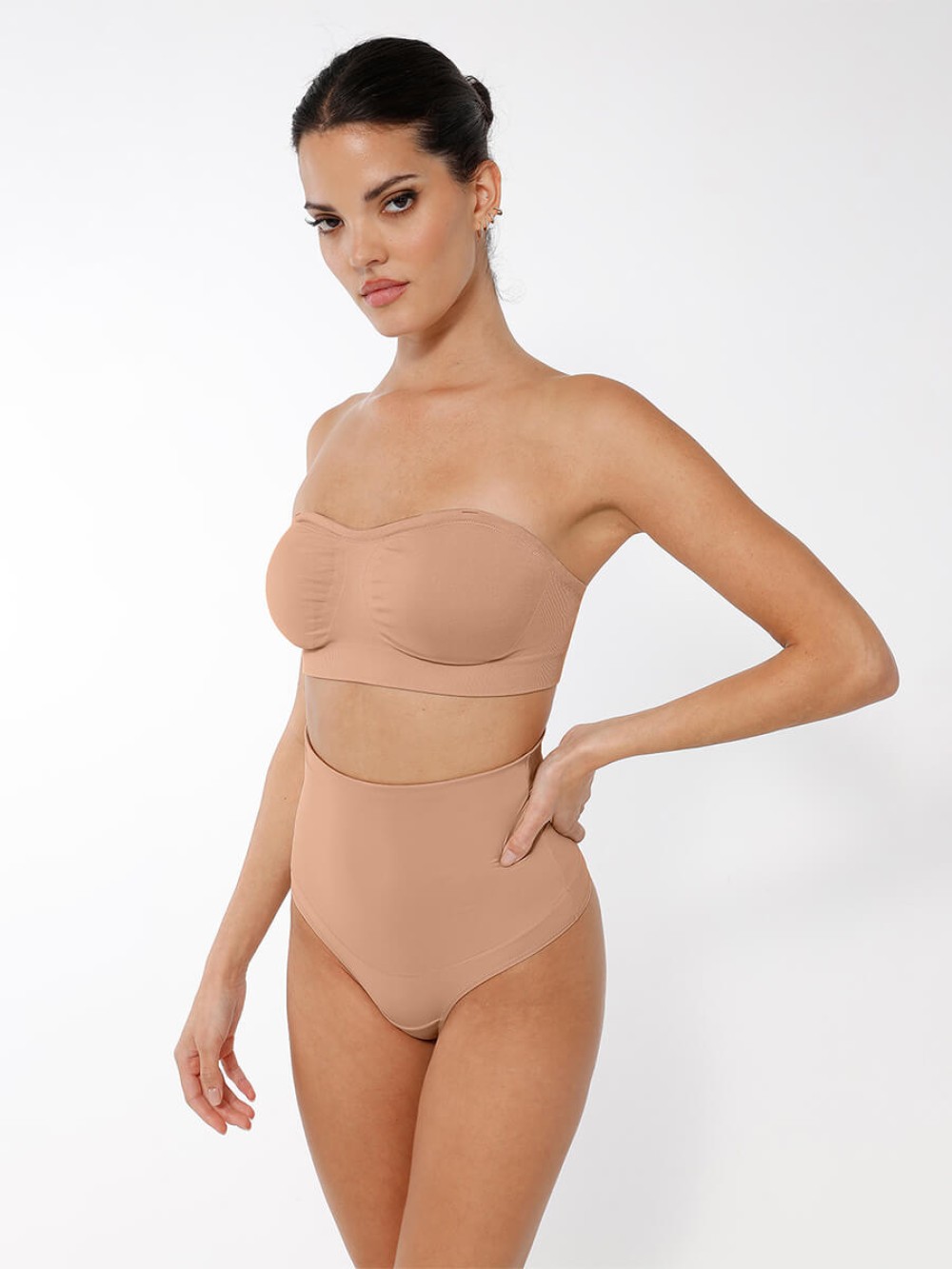 Seamless Tummy Control Thong Shapewear Panties