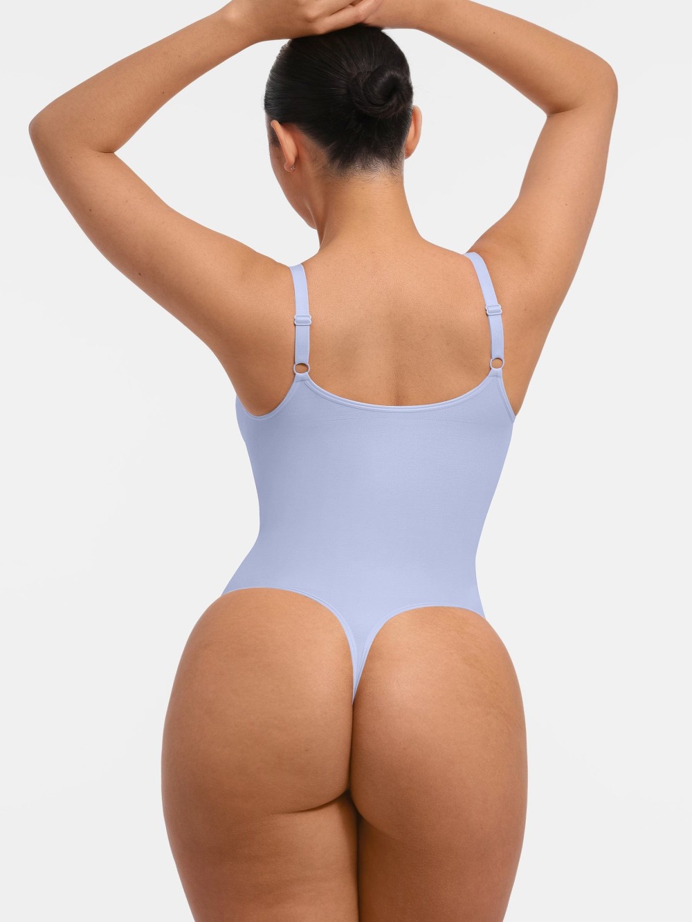 Seamless Chest Support Tummy Control Zipper Bodysuit