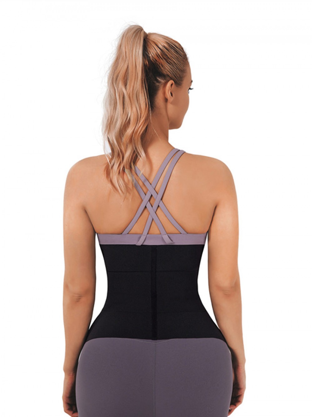 New Design Elastic Knit Latex Waist Trainer Belt